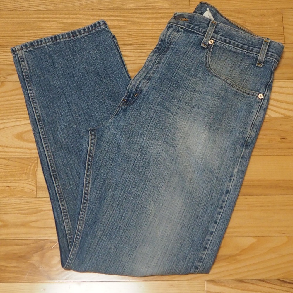 Vintage 2002 Levis 505 Jeans Regular Fit Straight Leg 38 x 30* Classic Y2K Paper